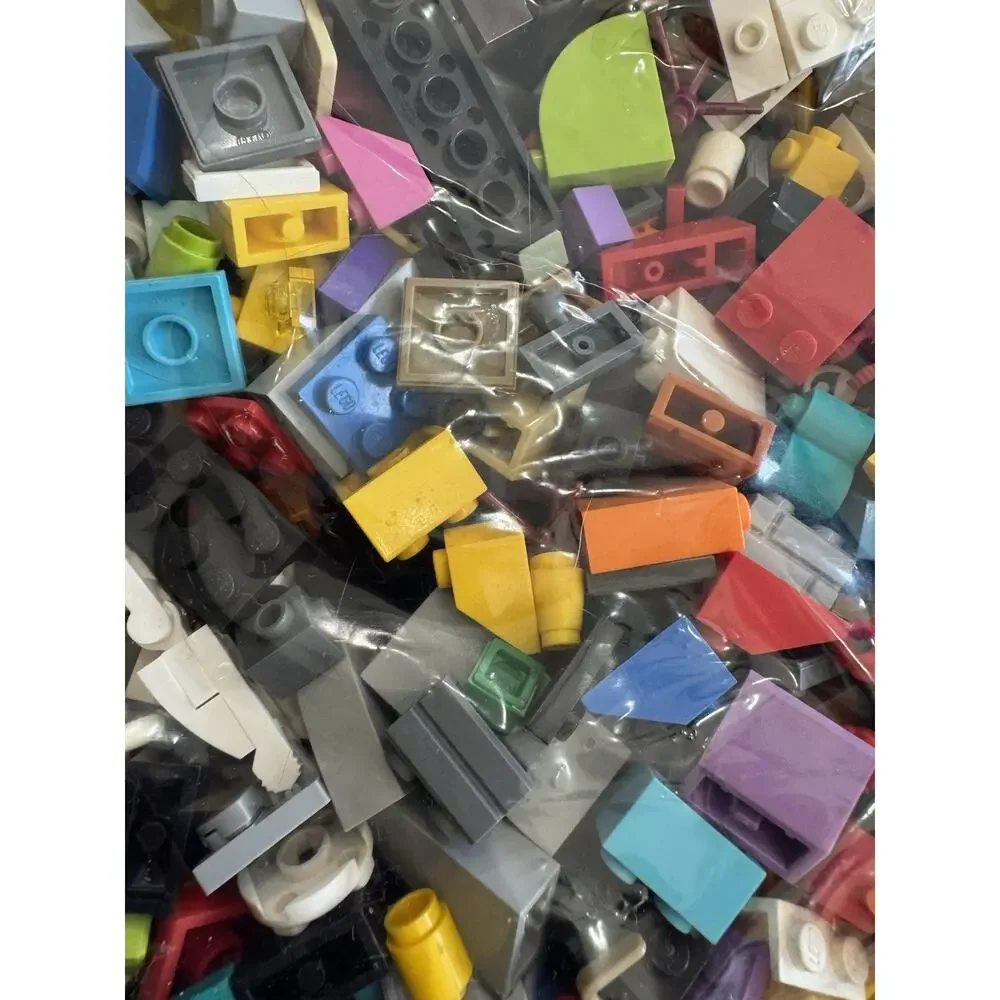2 lbs Mixed LEGO Lot - Authentic Genuine Bricks Parts & Pieces Cleaned & Sorted